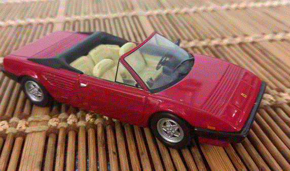 Ferrari Mondial Cabrio  Car  Model   1/38 V Power    Quant. Disc.