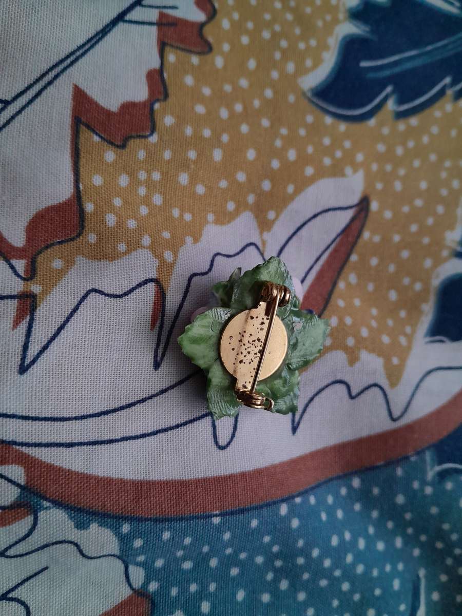 Dorothy Ann hand painted Porcelain Brooch