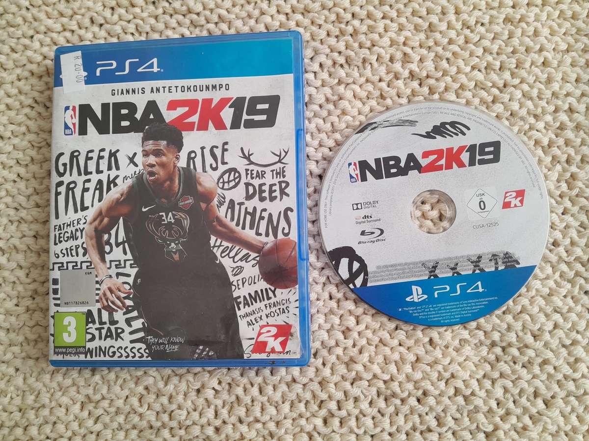 NBA 2K19 PS4 Disc