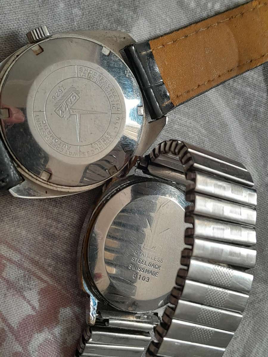 Seiko watch plus 2 Camy watches Vintage