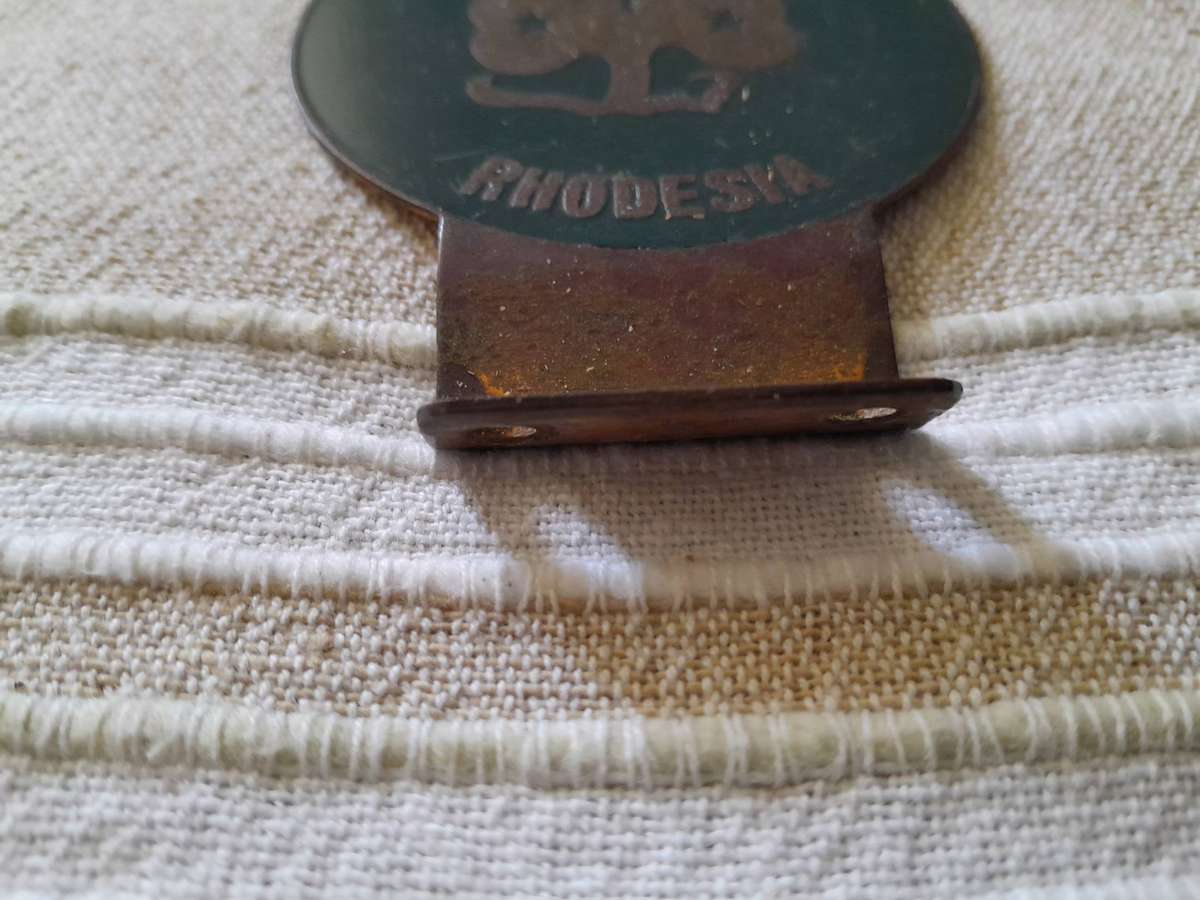 Rhodesia car badge