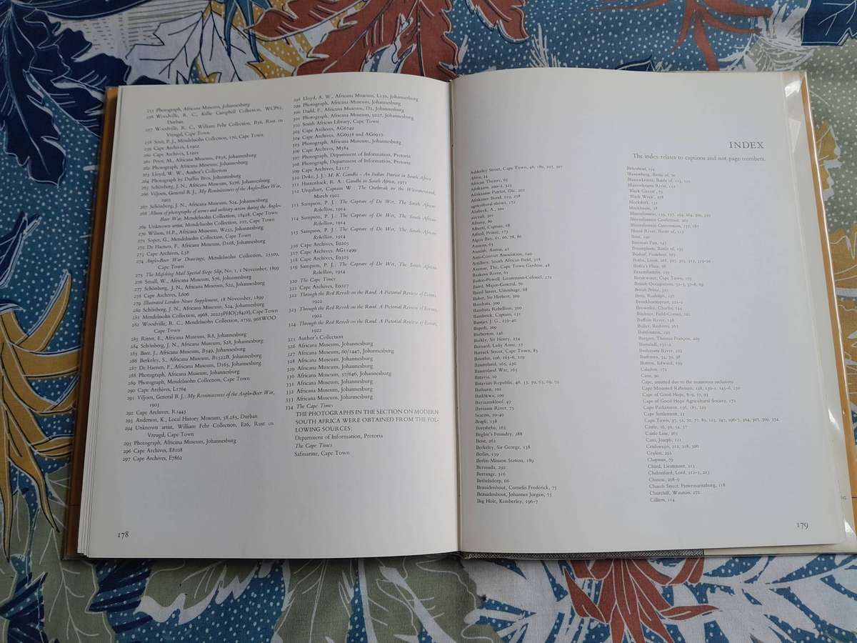 The Pictorial History of South Africa  Sign by the author  Brian Aldrige