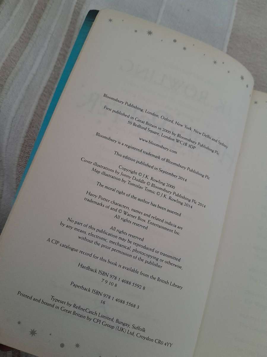 Harry Potter and the Goblets of fire