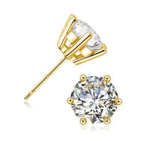 MOISSANITE DIAMOND SIMULANT STUD EARRINGS*R2500*