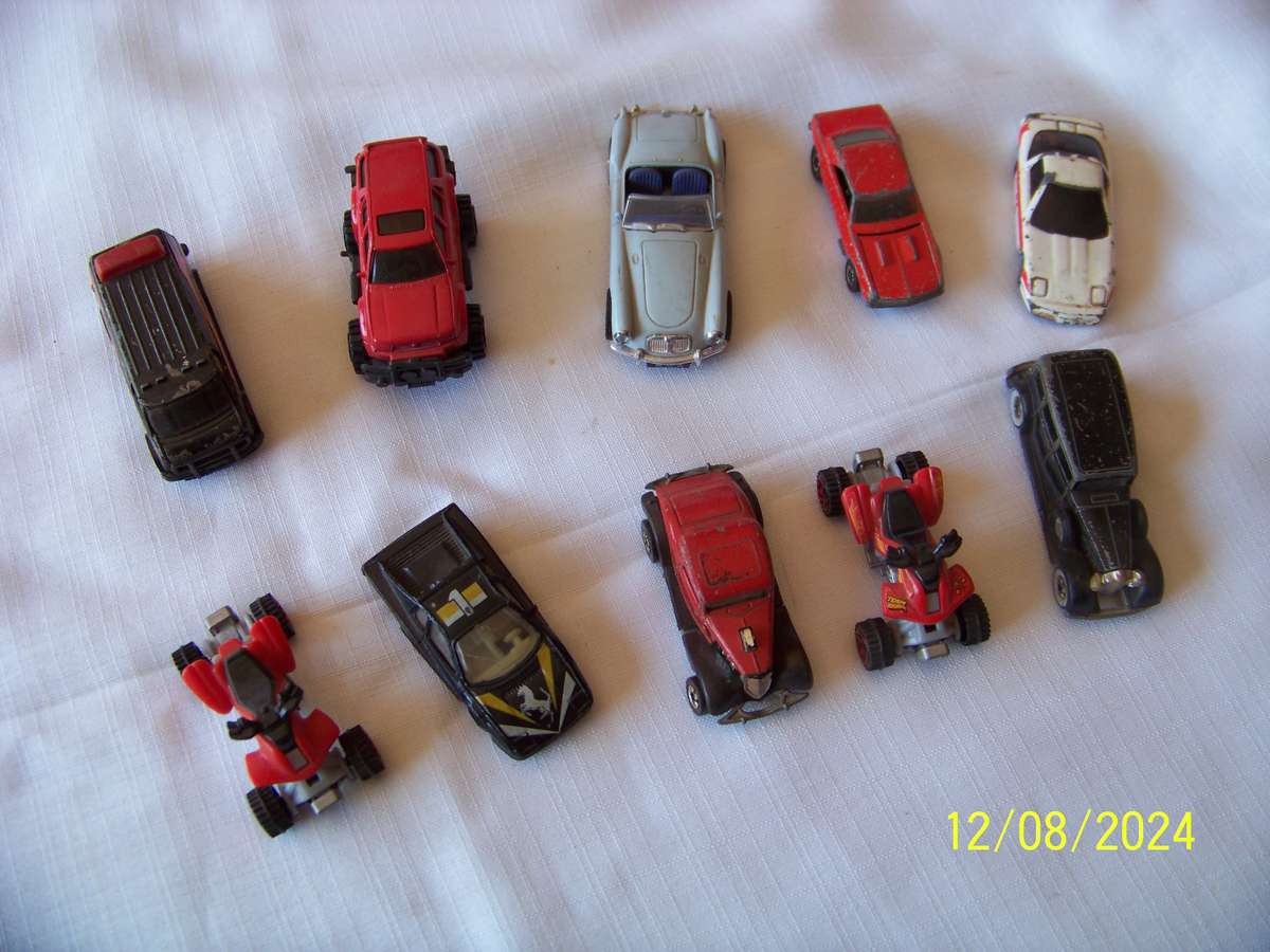 Matchbox size cars