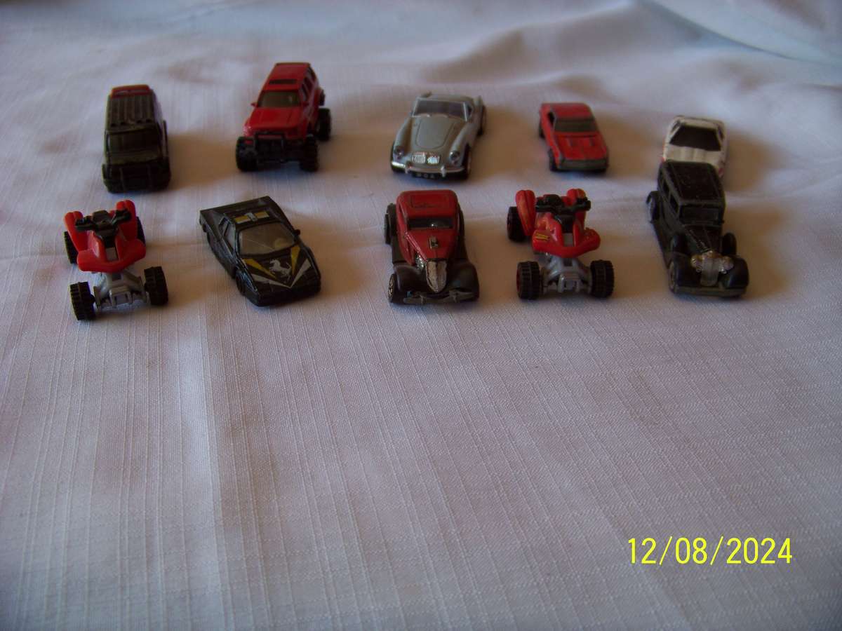 Matchbox size cars