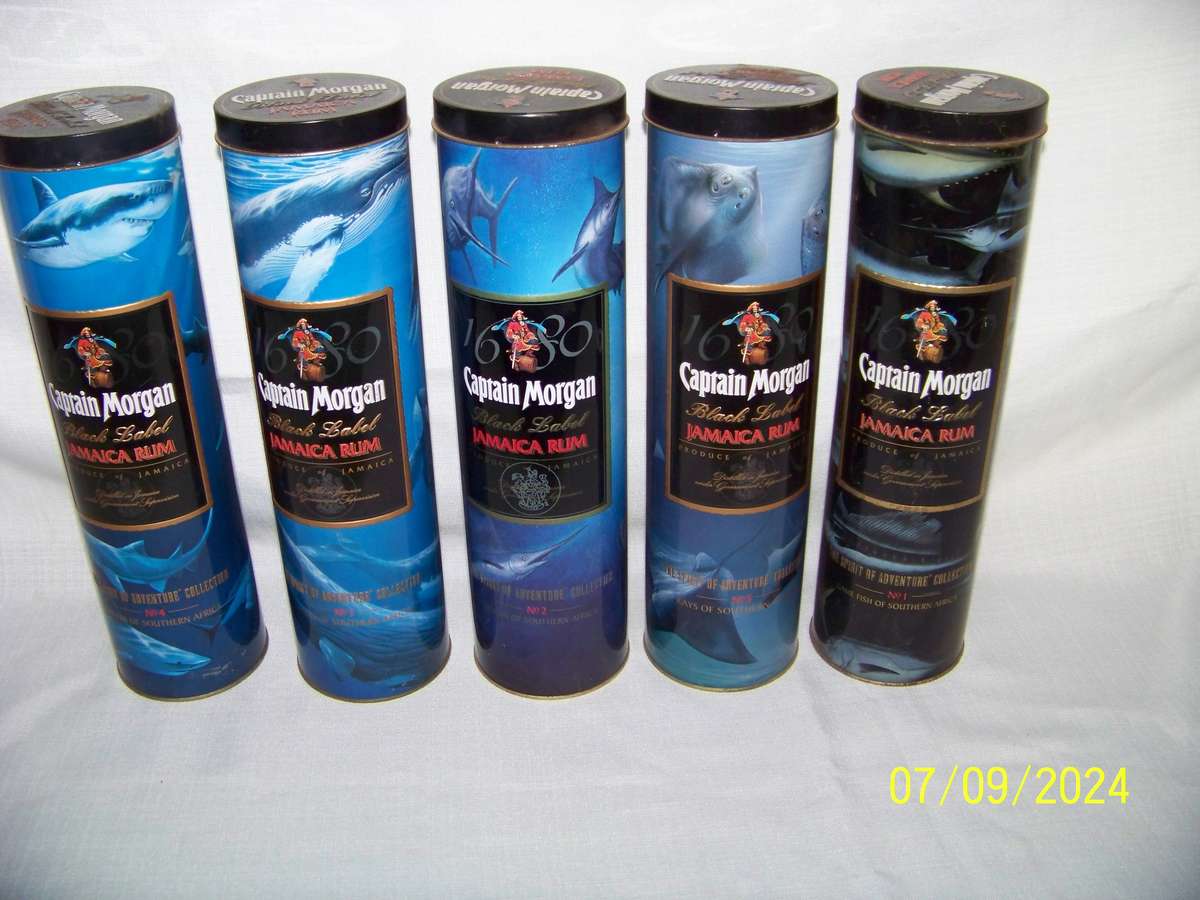 Captain Morgan Special Tins (X 5 )
