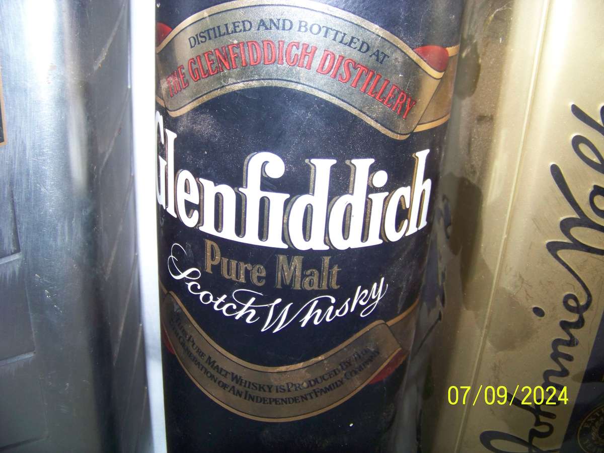 Presentation bottle tins X 5