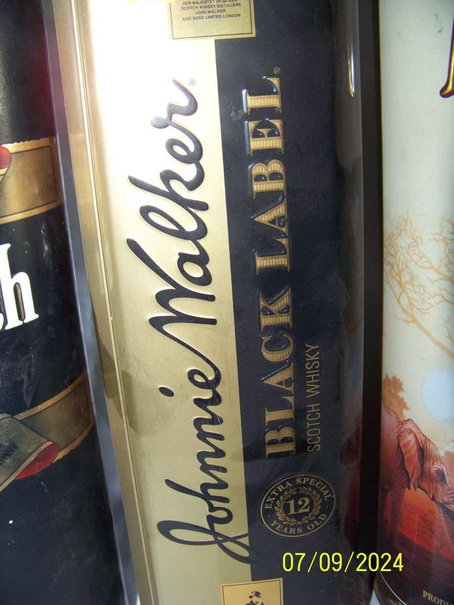 Presentation bottle tins X 5