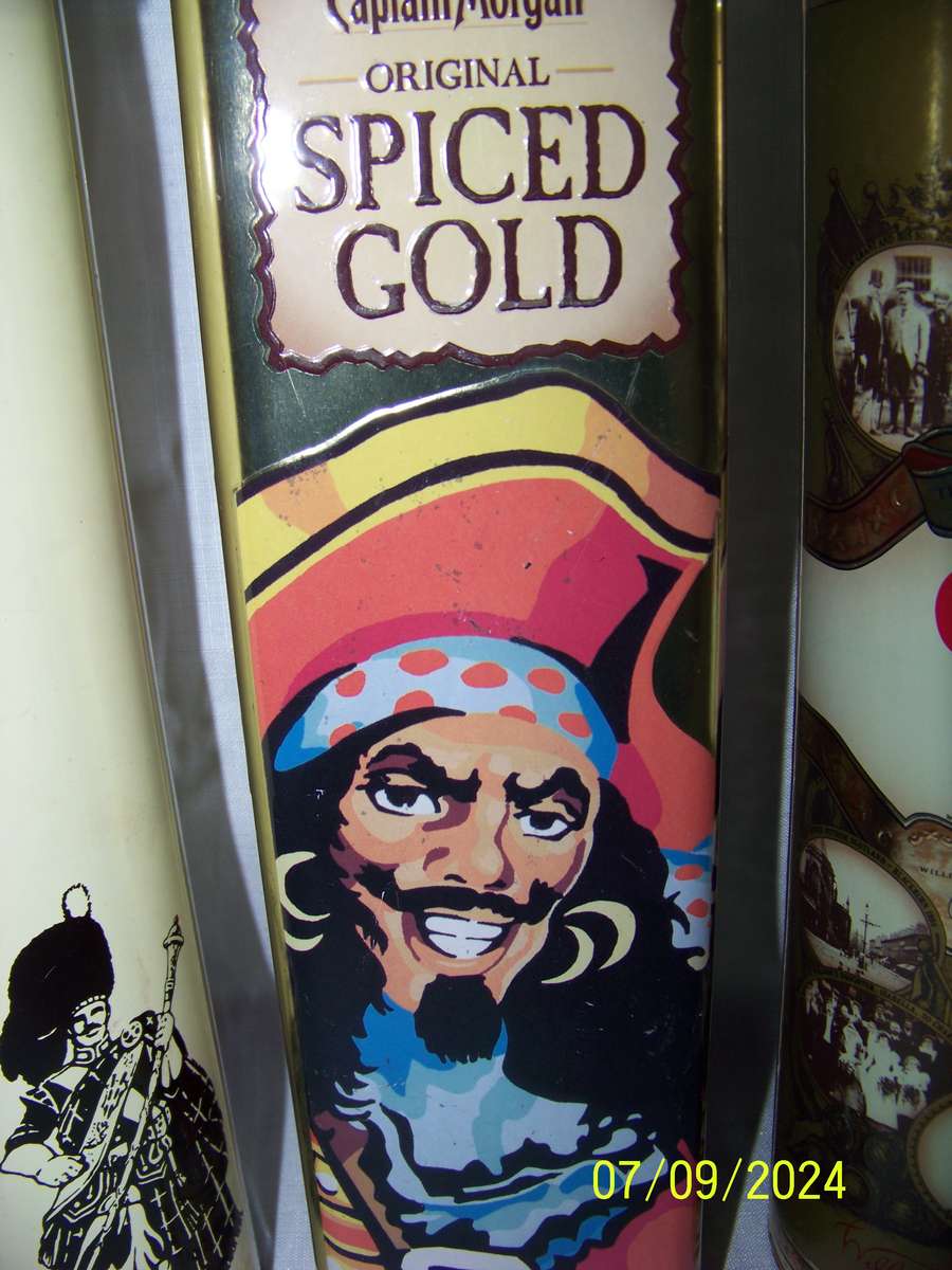 Presentation bottle tins X 5