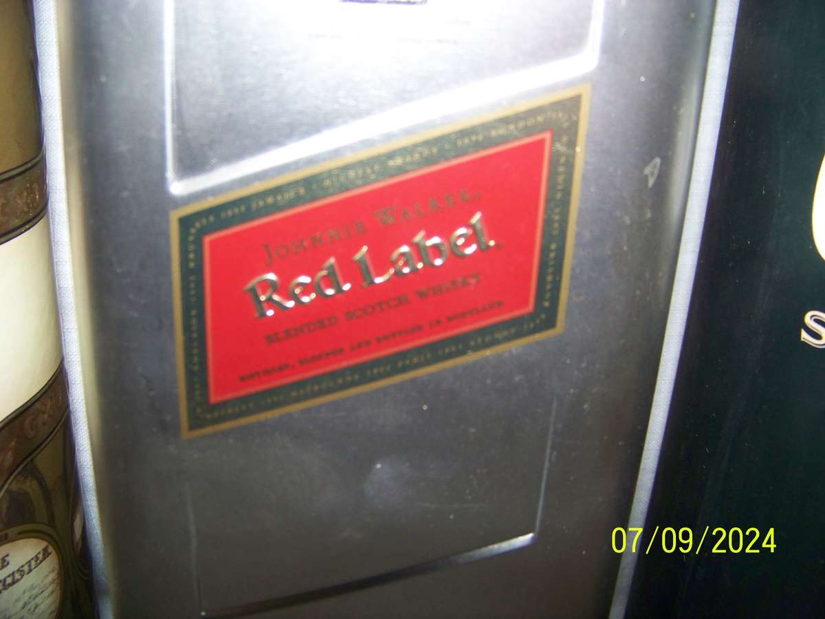 Presentation bottle tins X 5