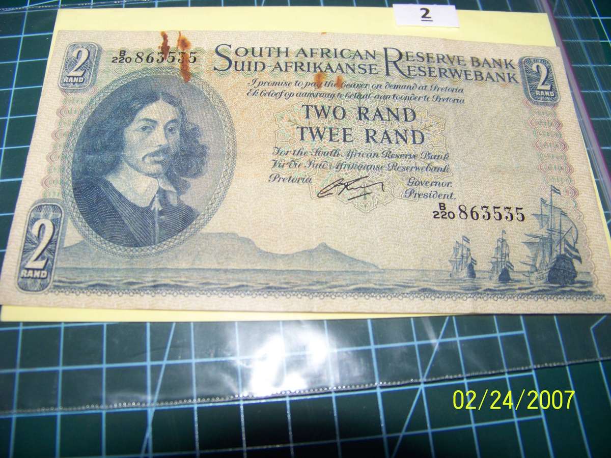 Two Rand - Twee Rand note No2