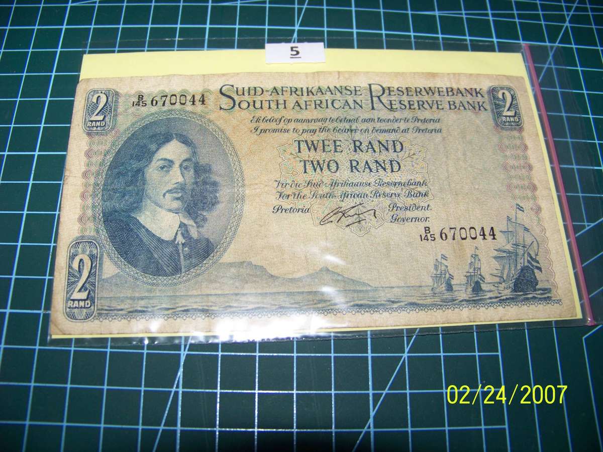 Two Rand - Twee Rand note No5