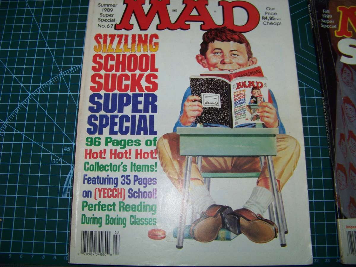 4 X Mad Magazine "Super Special" series no 1