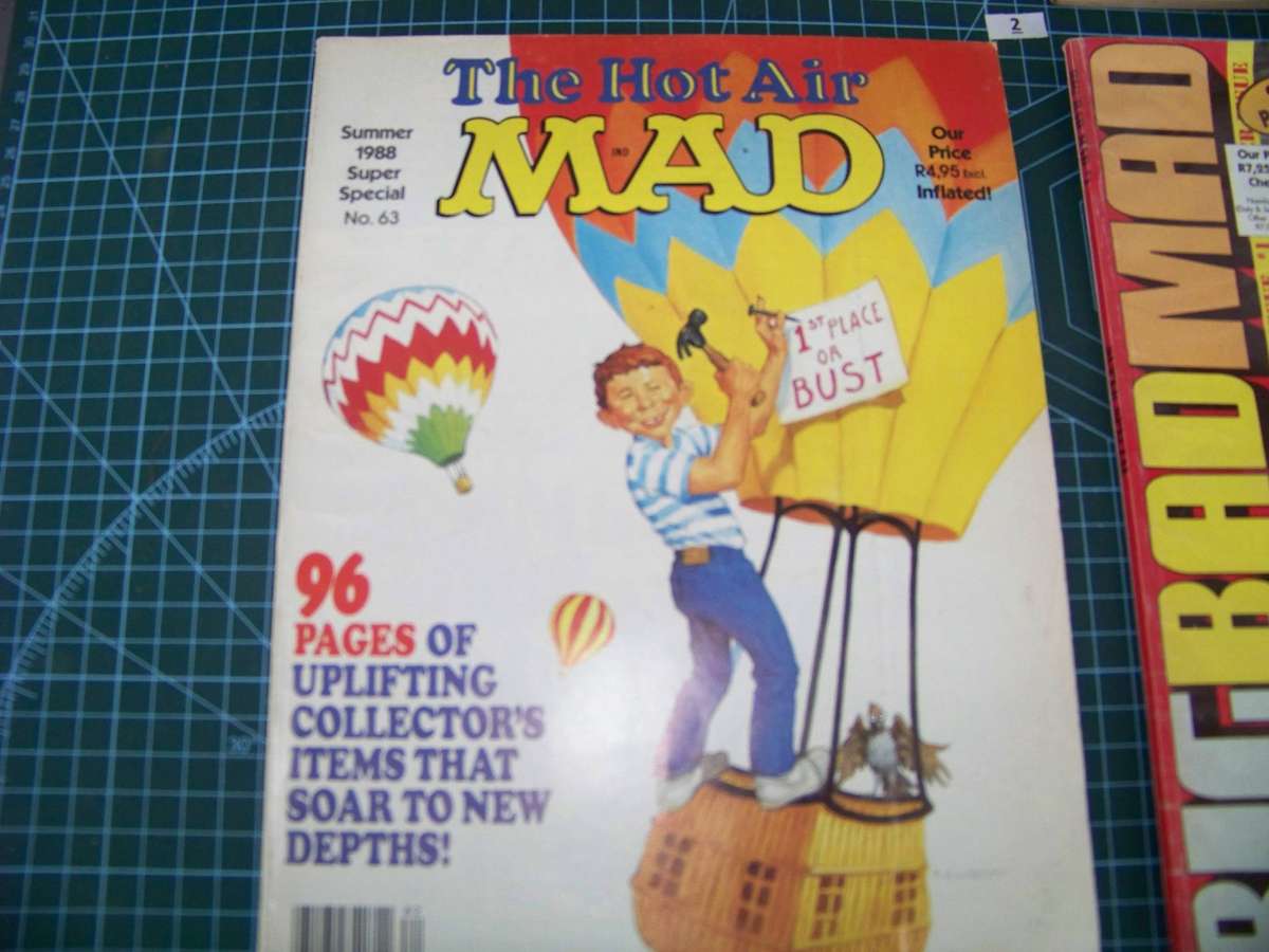 4 X Mad Magazine "Super Special" series no 2