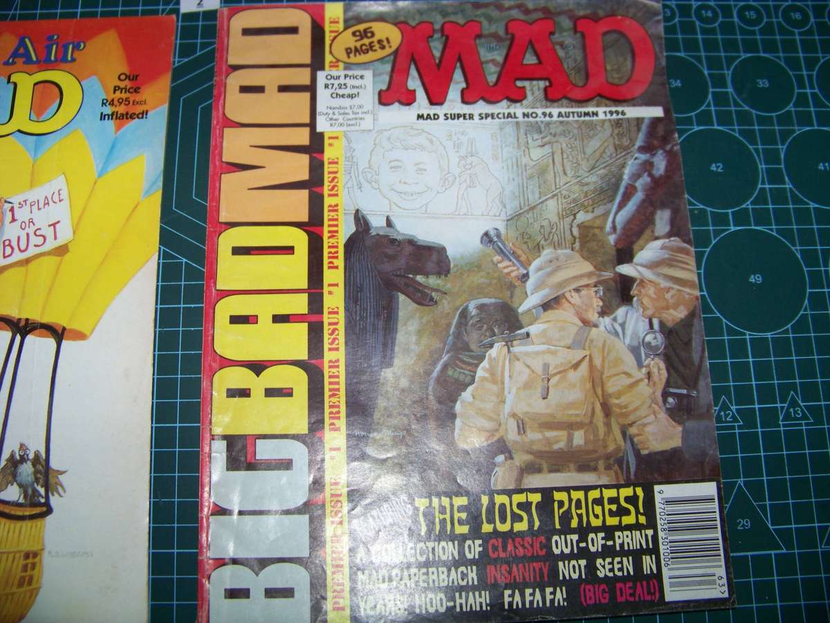 4 X Mad Magazine "Super Special" series no 2
