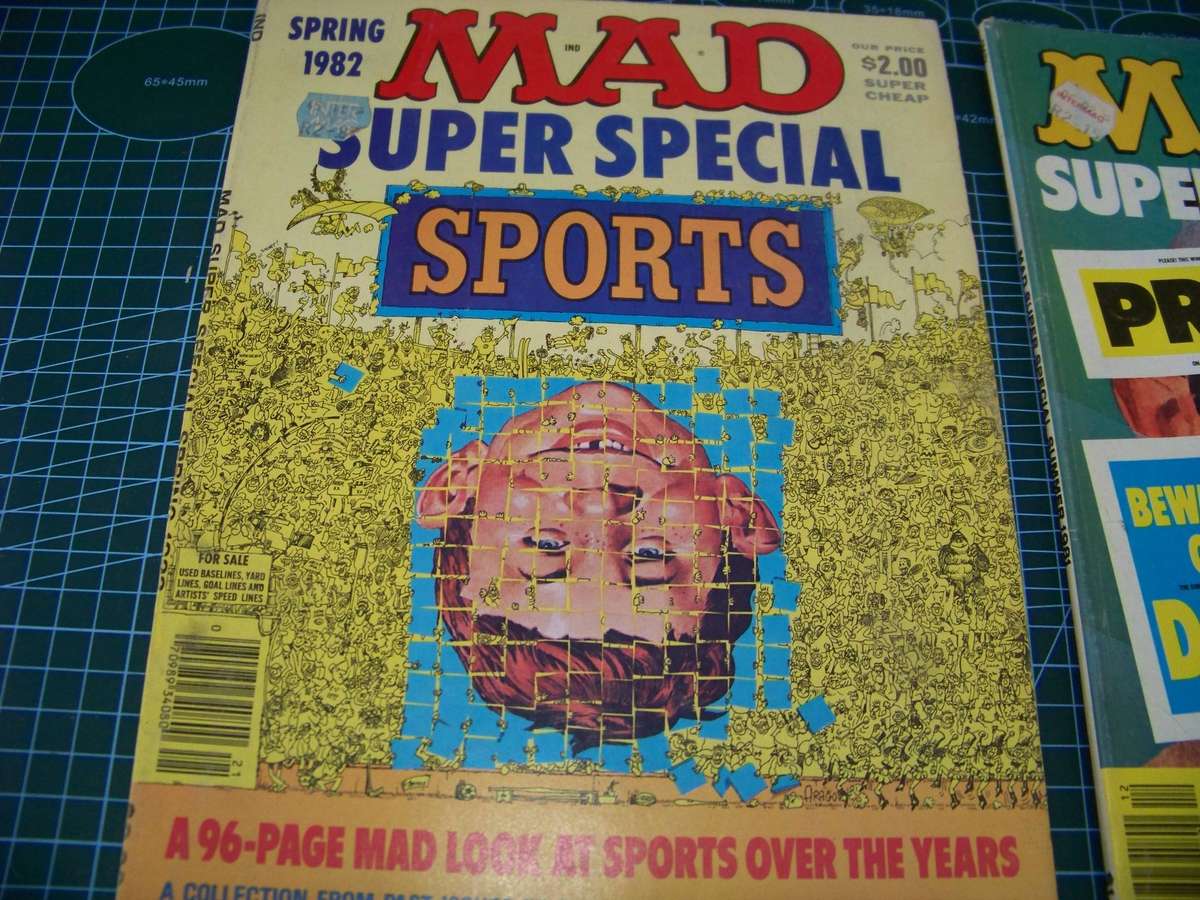 4 X Mad Magazine "Super Special" series no 5