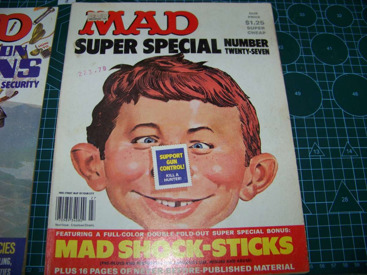 4 X Mad Magazine "Super Special" series no 5