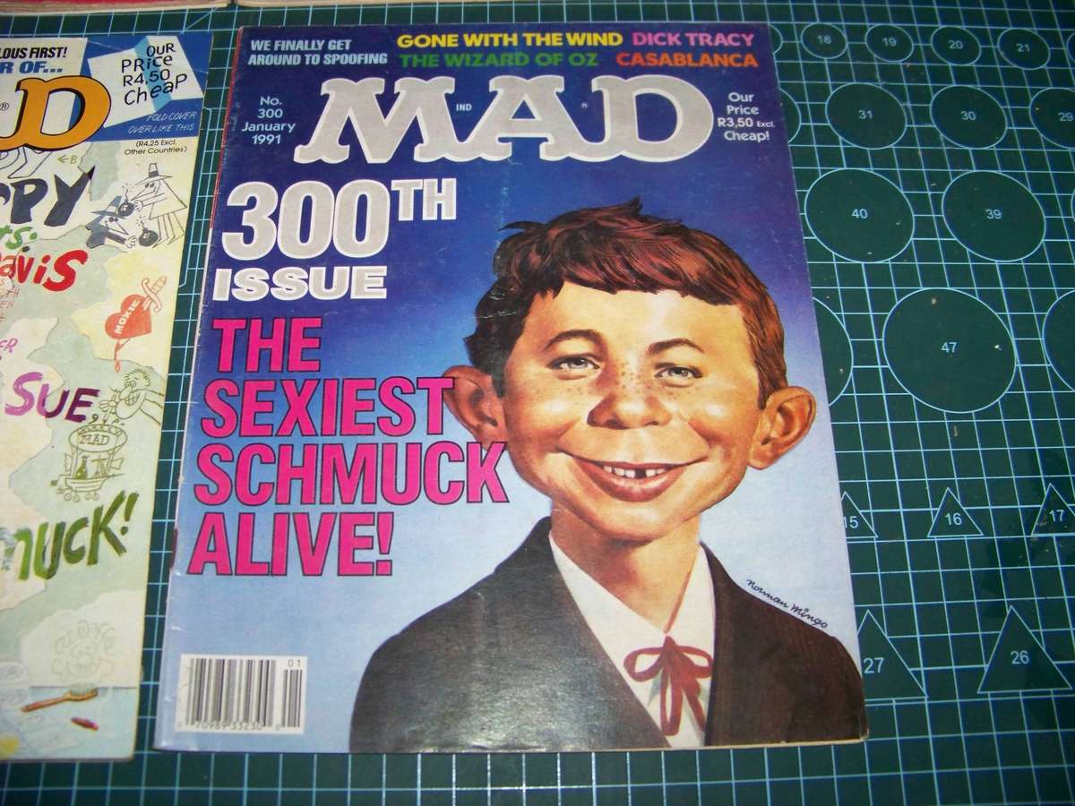 6 X Mad Magazine Comics no1