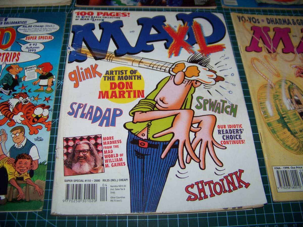 6 X Mad Magazine Comics no2