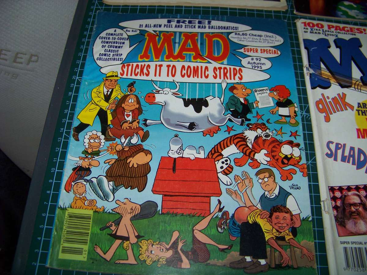 6 X Mad Magazine Comics no2
