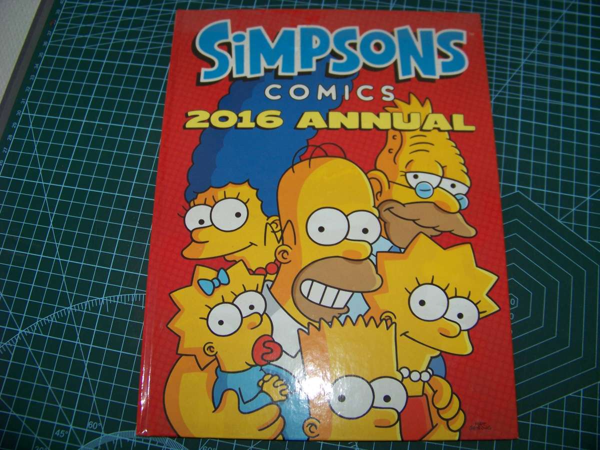 Asterix and Simpsons Hard cover Comic Books