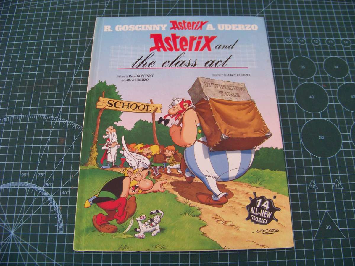 Asterix and the Class Act comic