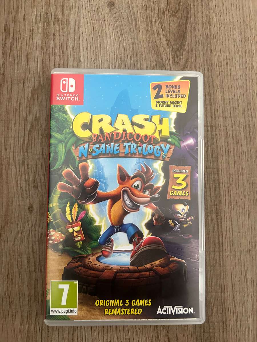 Crash Bandicoot Nsane Trilogy For Nintendo Switch