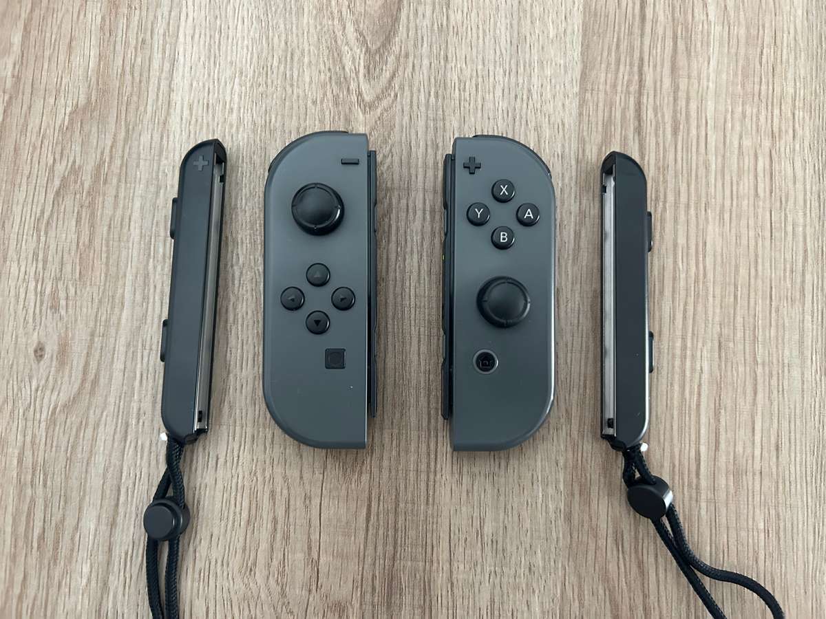 Original Nintendo Switch Joycon Controllers -Grey Set