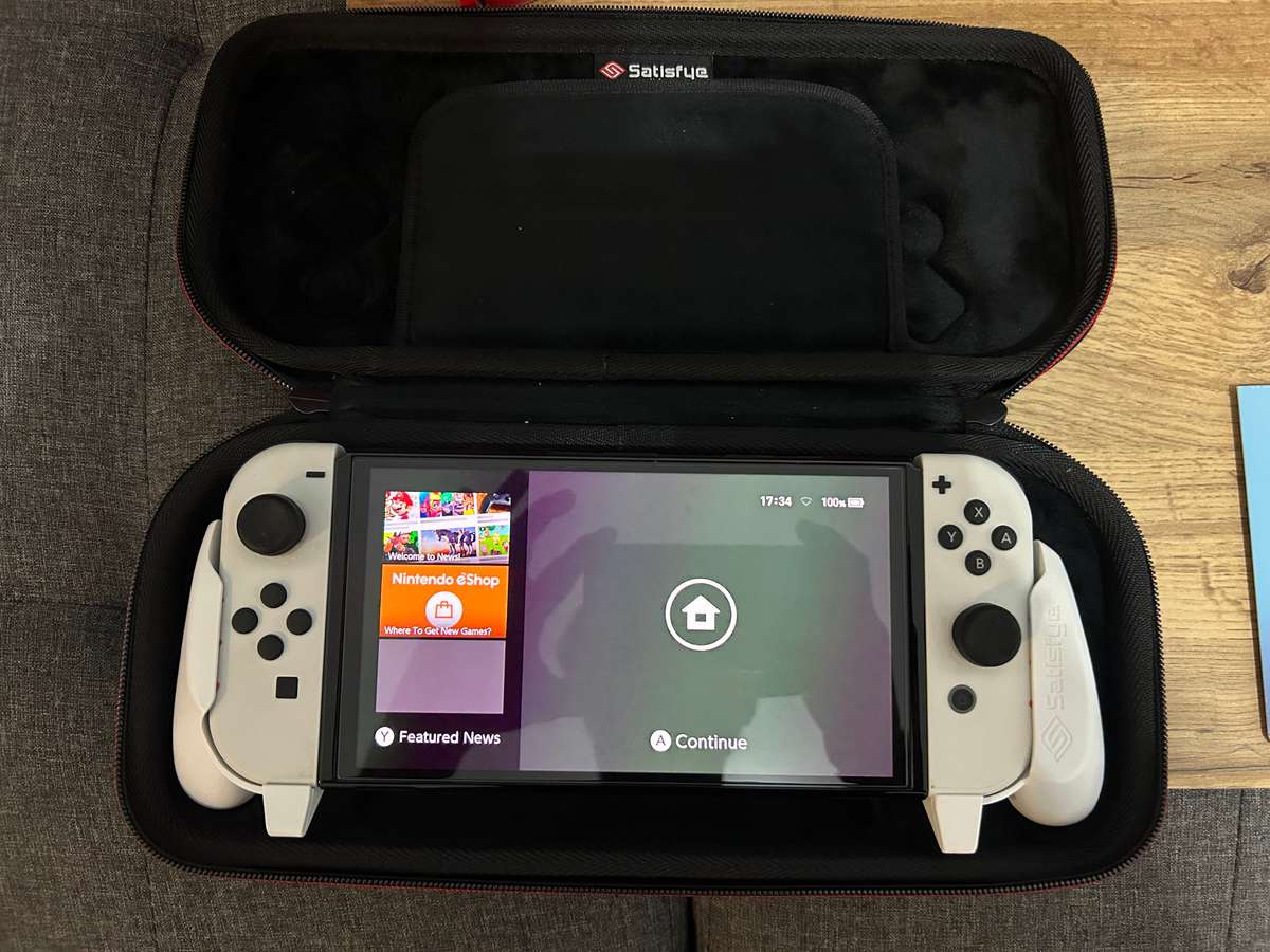 Nintendo Switch OLED Bundle (White Console)