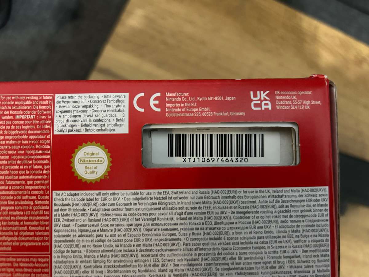 Nintendo Switch OLED Bundle (White Console)