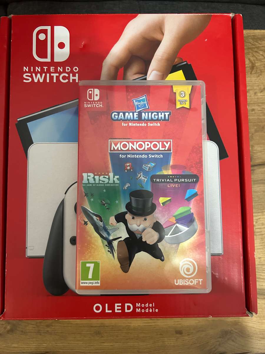 Nintendo Switch OLED Bundle (White Console)