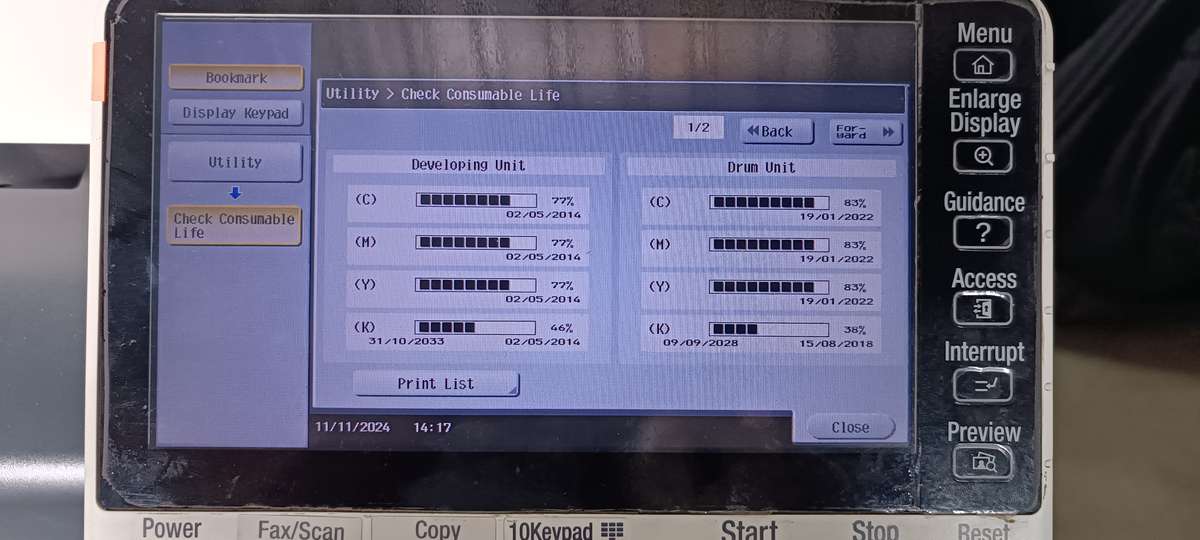 Konica Minolta C364e