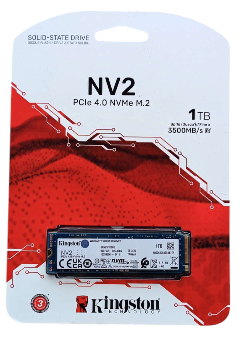Kingston Solid State Drive 1TB NV2