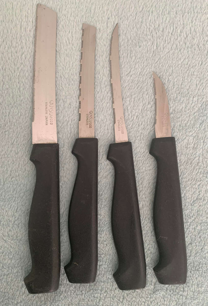 Set of 4 Ginsu Knives