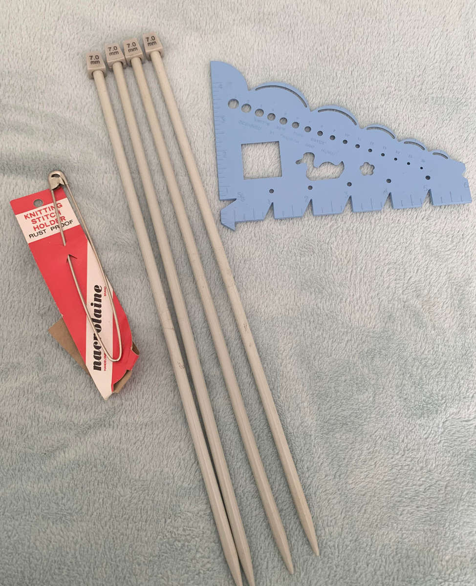 Assorted Knitting items