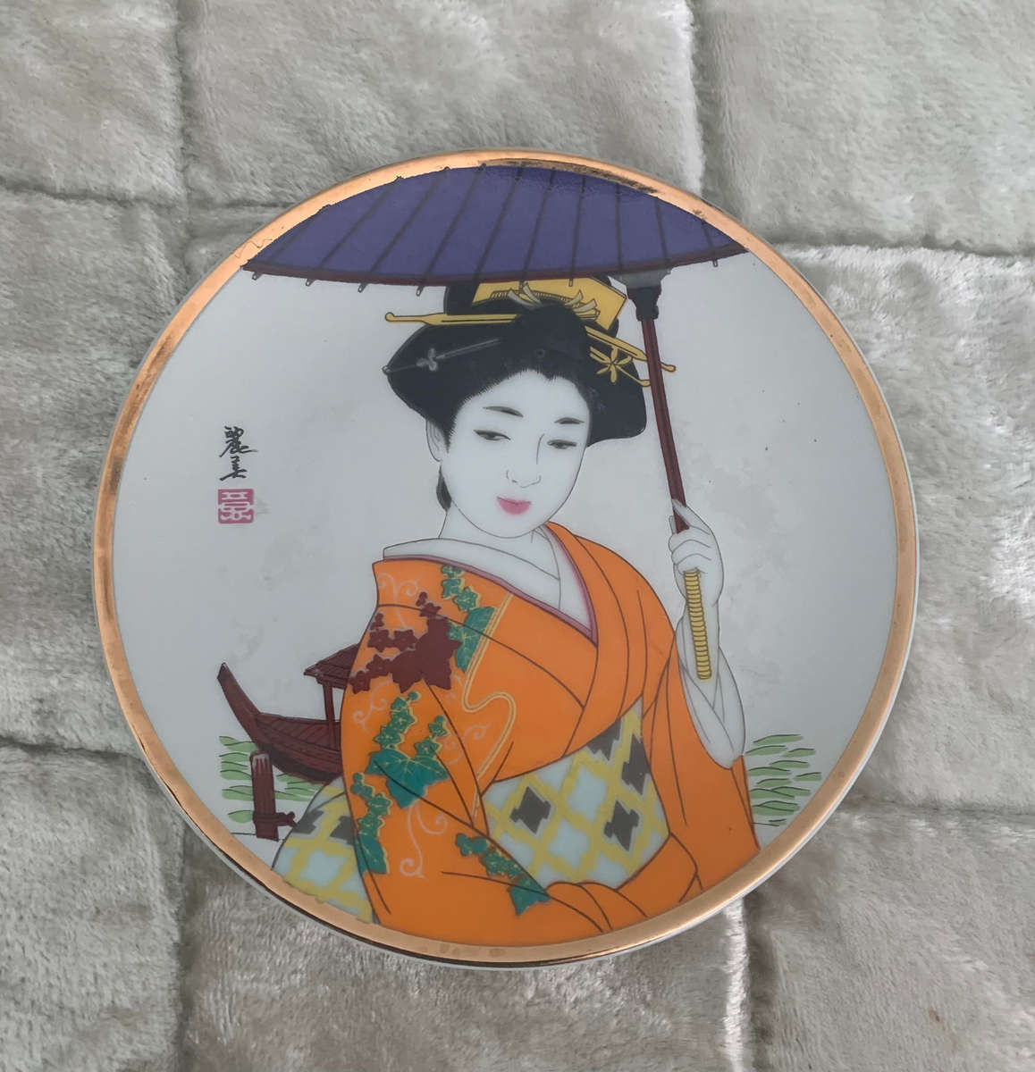 Oriental wall plate 2