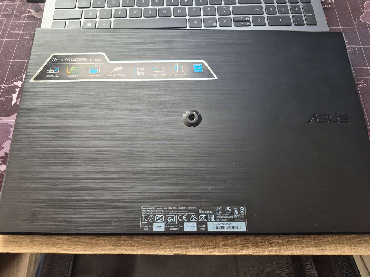Asus Zenscreen external monitor *read description*