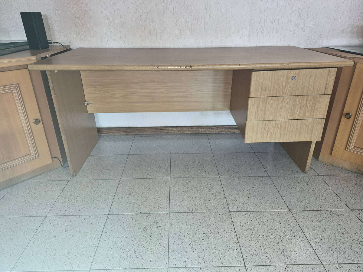 Wooden desk