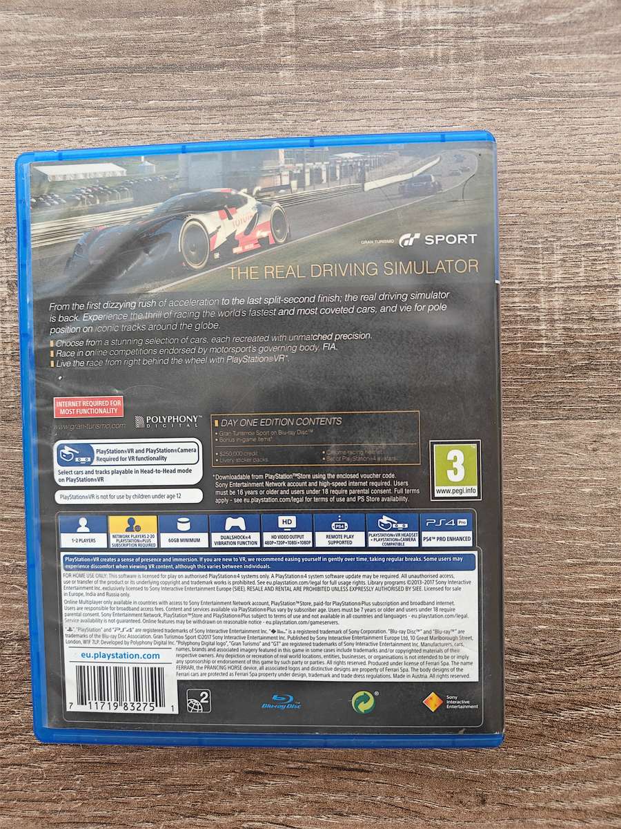 Gran Turismo sport Day one edition