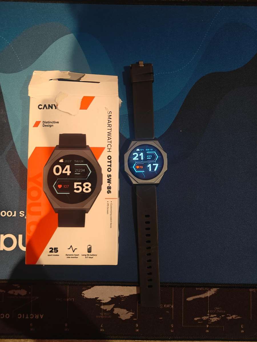 Canyon Sports Smart Watch Otto Black