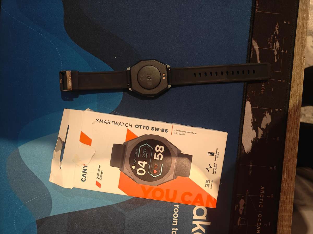 Canyon Sports Smart Watch Otto Black