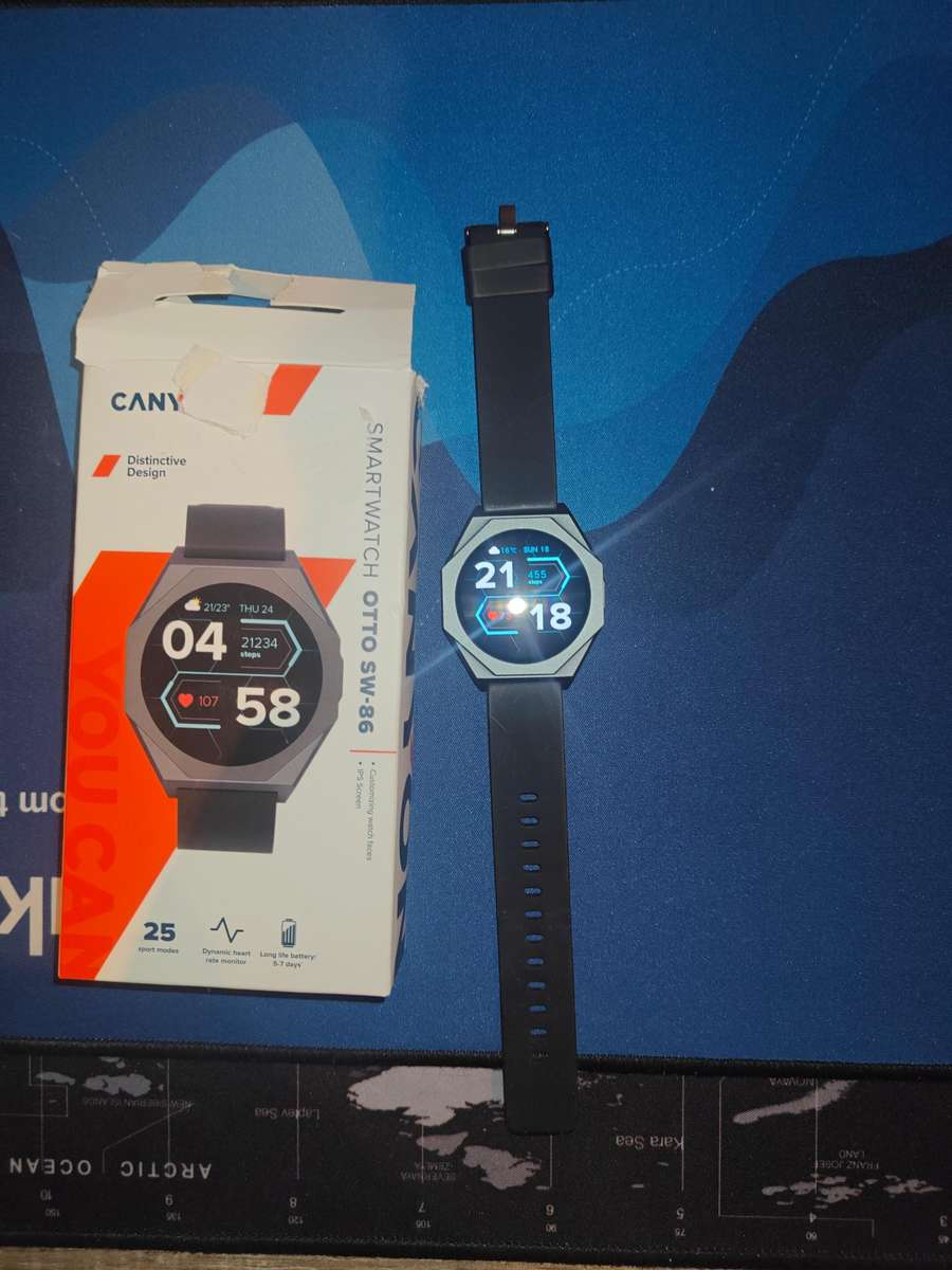 Canyon Sports Smart Watch Otto Black