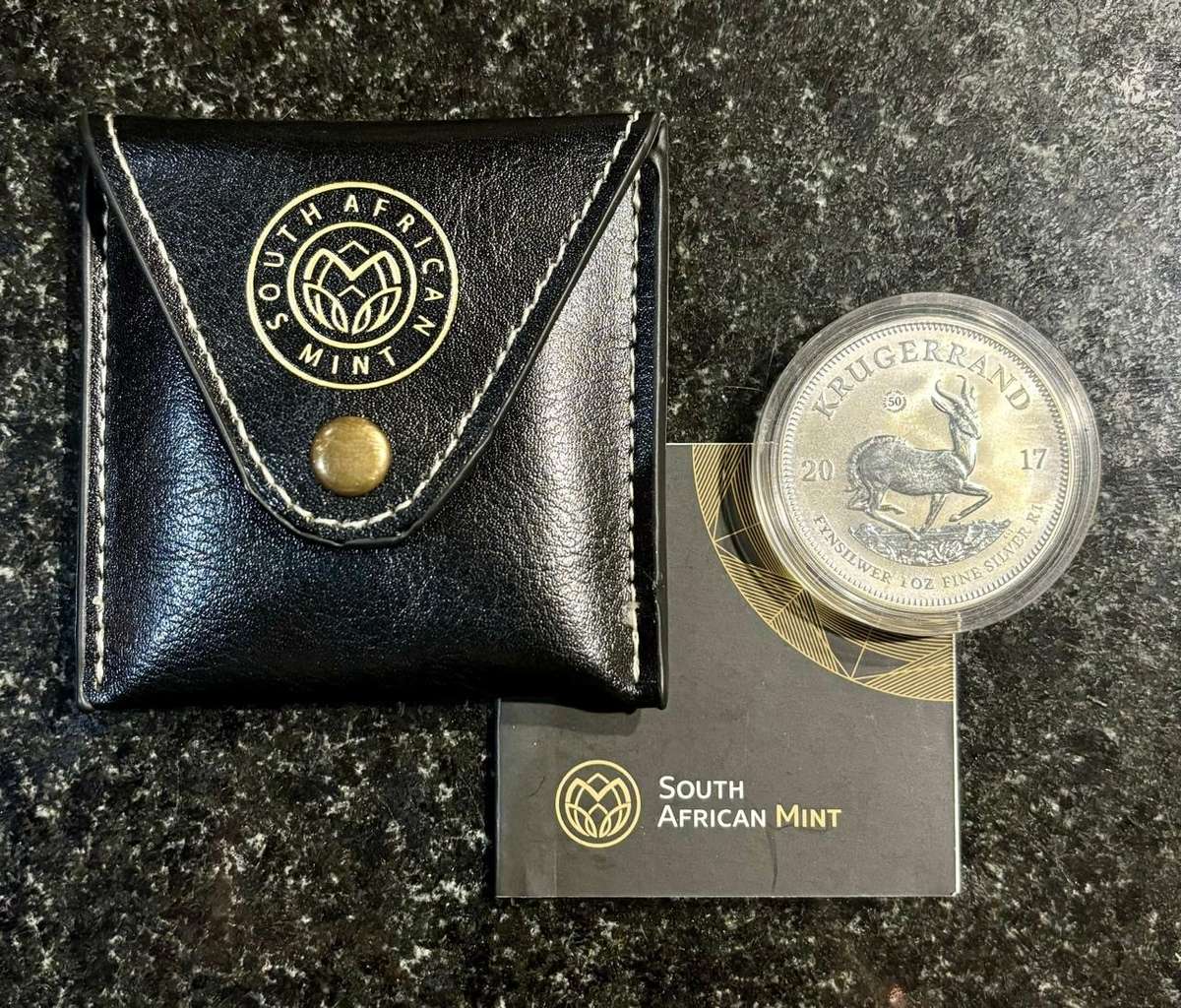 Stunning Premium Uncirculated RSA 2017 1oz Silver Krugerrand