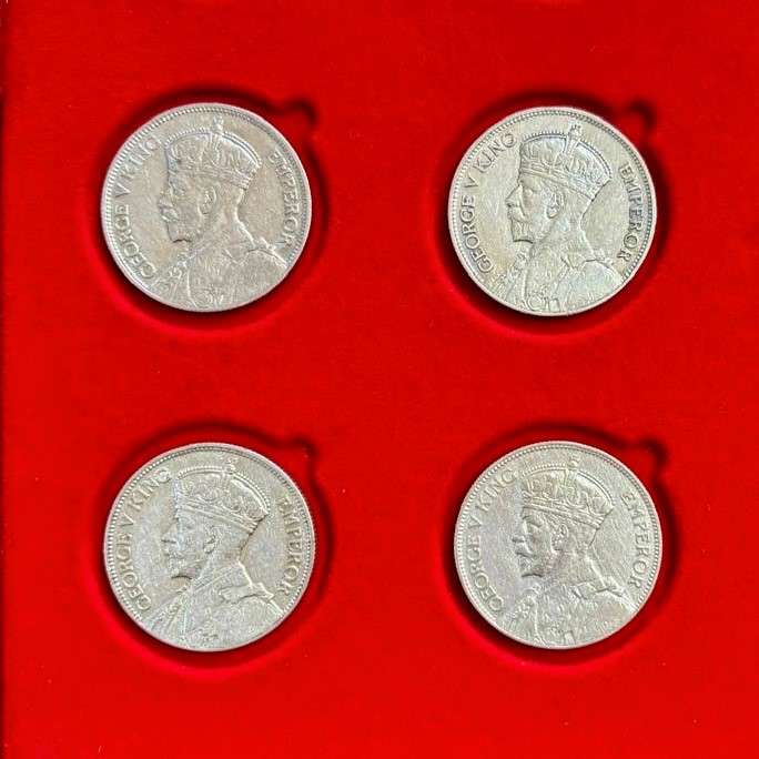 Variety of Collectable S. Rhodesia Silver Two Shillings (32, 34, 35, 36) - BID PER COIN