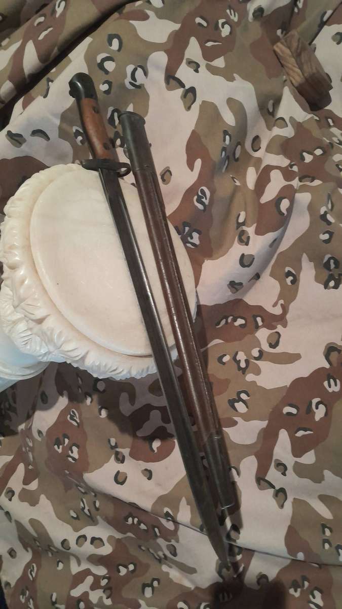 P1907 lee Enfield bayonet 1942 Australian Mangrovite