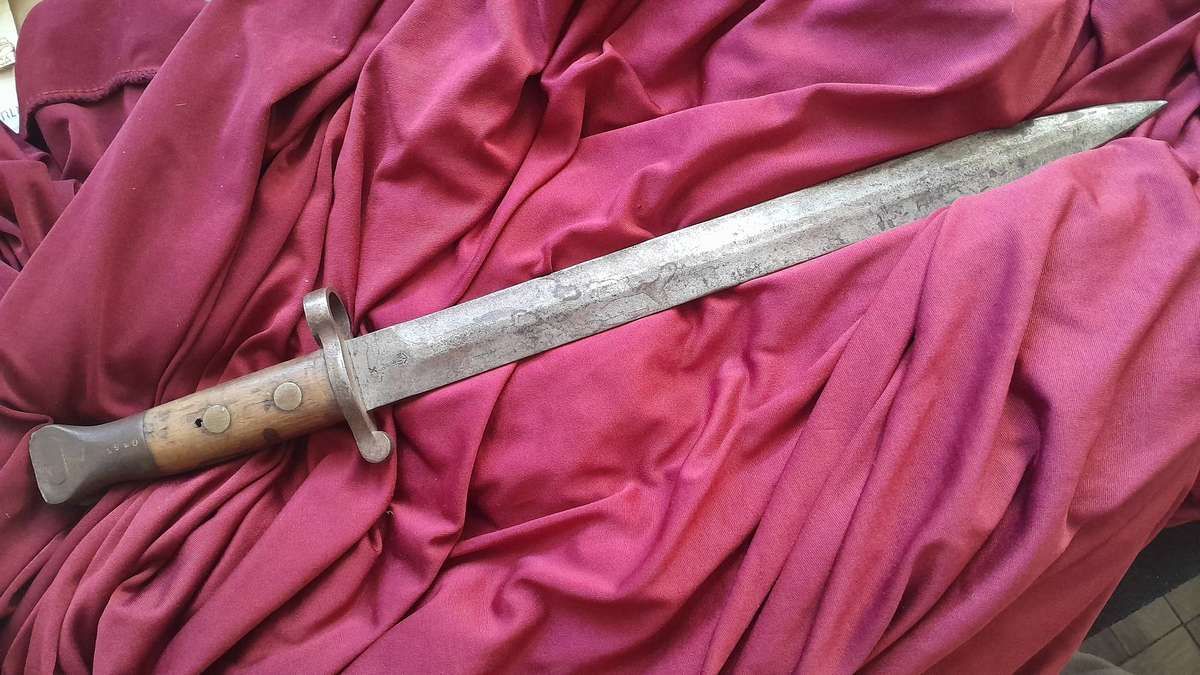 Rare Boer War British Pattern 1888 Mk I (Type 1) Lee-Metford Bayonet