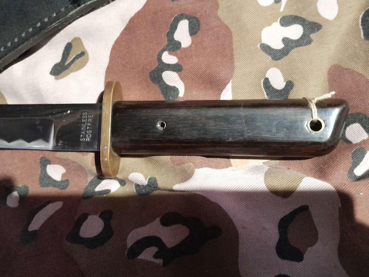 Stainless steel wakizashi