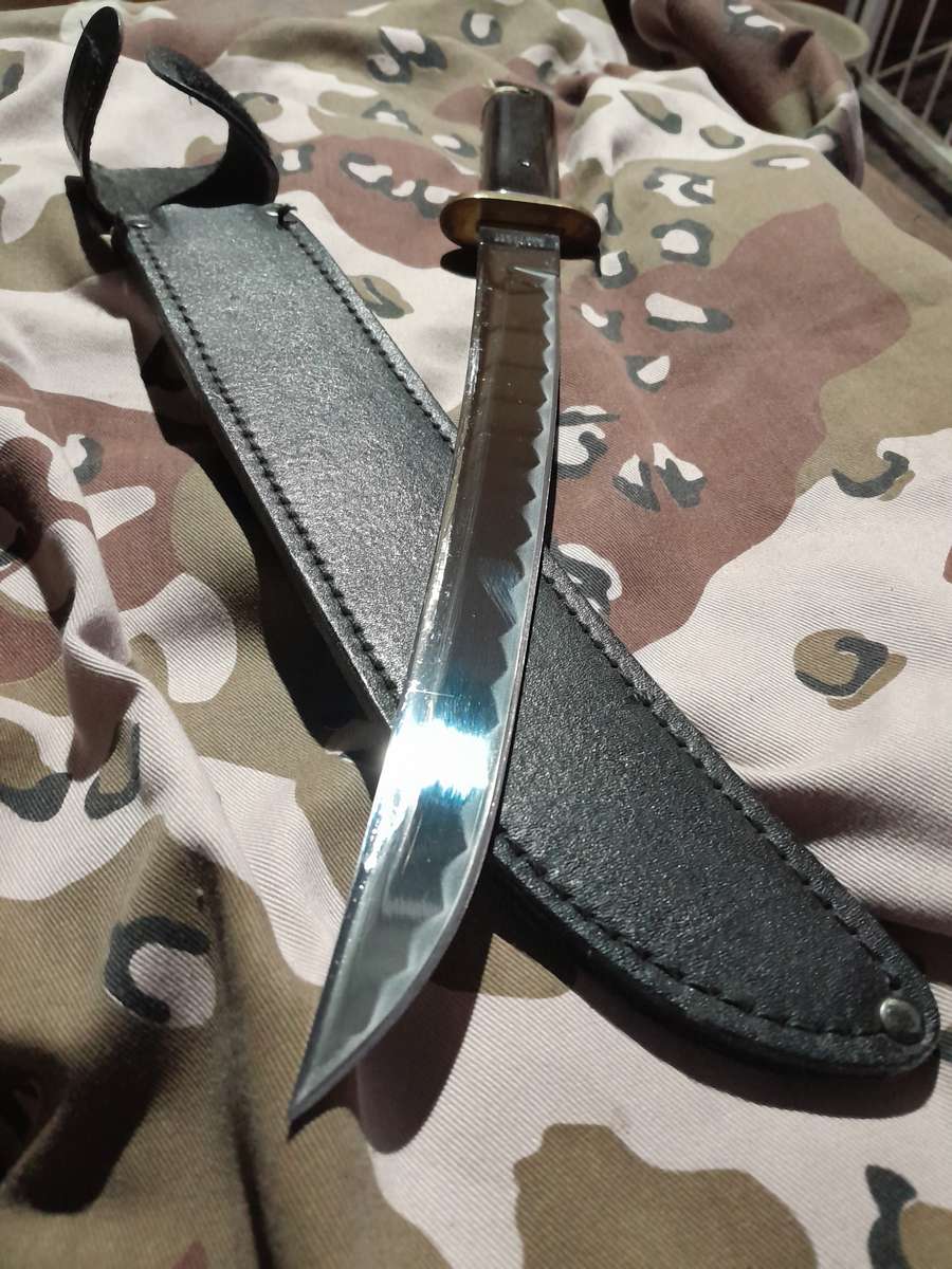 Stainless steel wakizashi