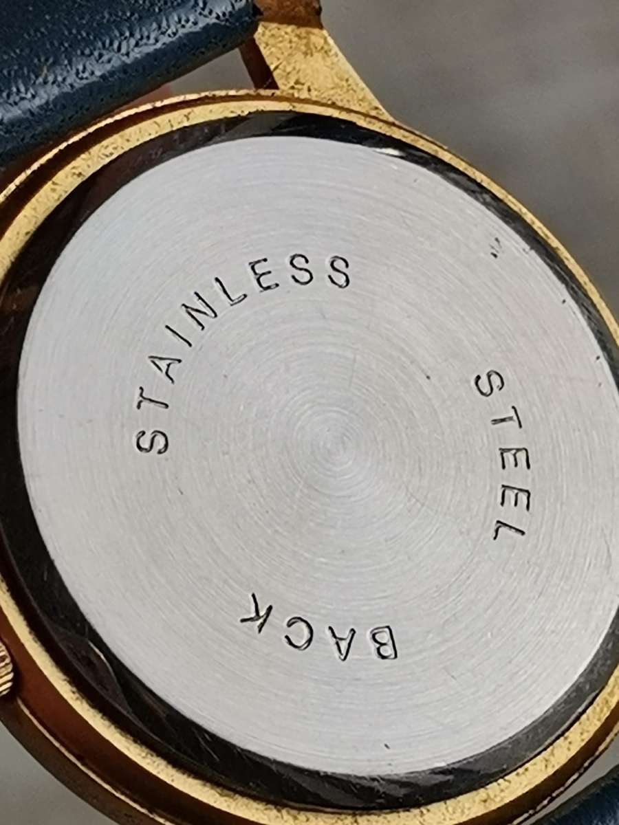 STUNNING ELEGANT LADIES GOLD HALLMARK WATCH IN EXCELLENT WORKING CONDITION